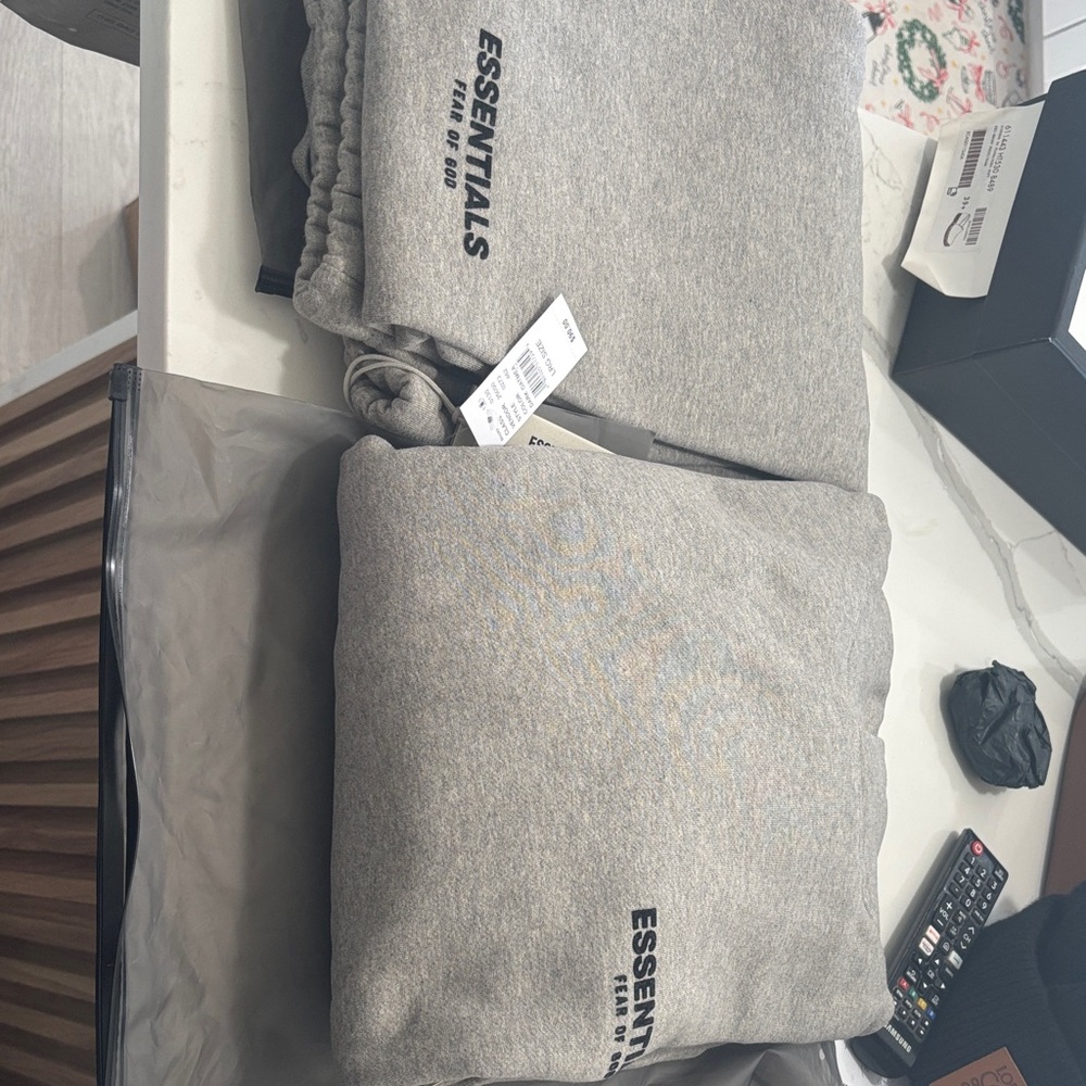 Essentials Heather Gray Joggers